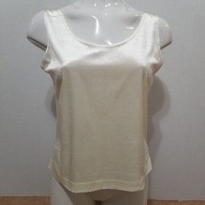 Zanz top Small NWT sleeveless velvet velour like tank VINTAGE Y2K stretch